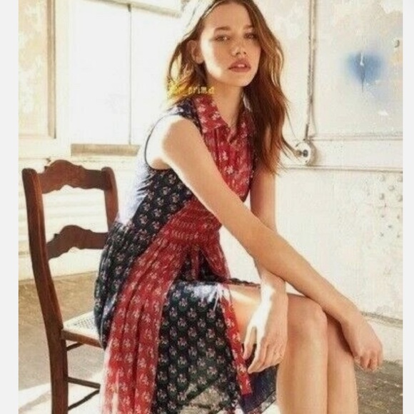 Diane von Furstenberg DVF Nieves Floral Silk Scarf Runway Shirt Dress - Picture 5 of 11